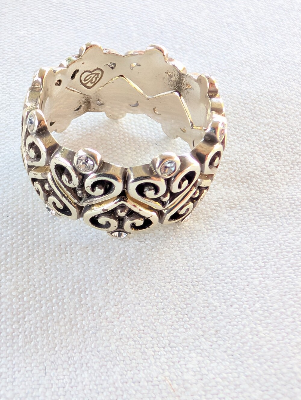 Brighton Stackable Jearts ring - Picture 3 of 5